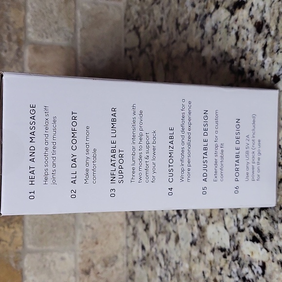 Sharper Image Calming Heat Back Wrap - Picture 6 of 11